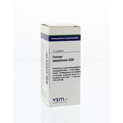 VSM Ferrum metallicum D30 (10 gr)