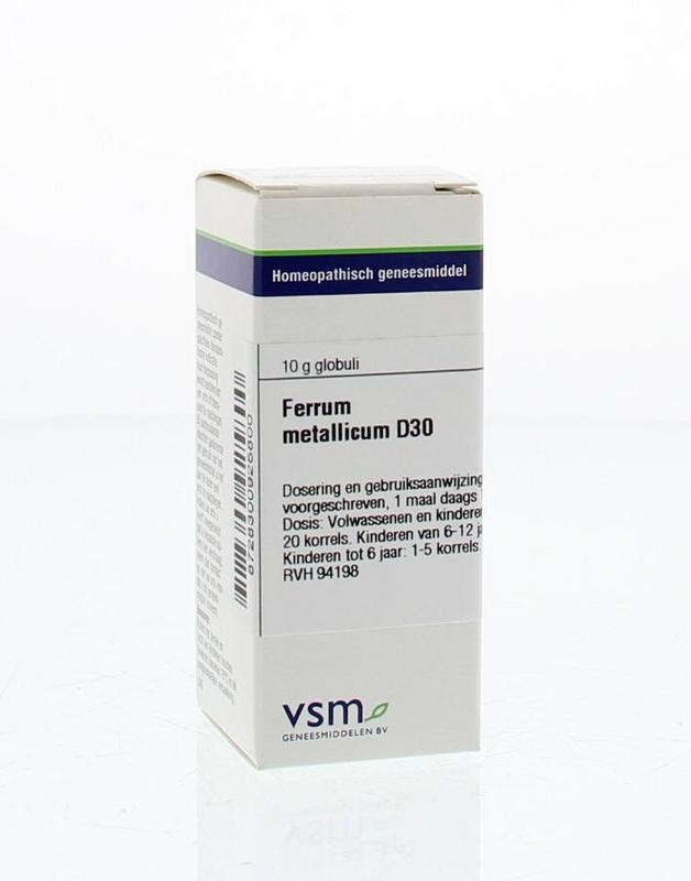 VSM VSM Ferrum metallicum D30 (10 gr)