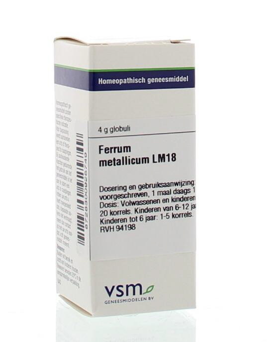 VSM VSM Ferrum metallicum LM18 (4 gr)
