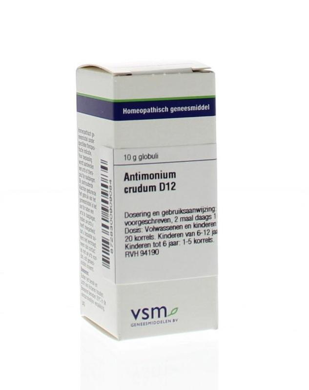 VSM VSM Antimonium crudum D12 (10 gr)