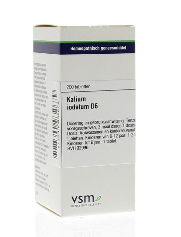 VSM VSM Kalium iodatum D6 (200 tab)