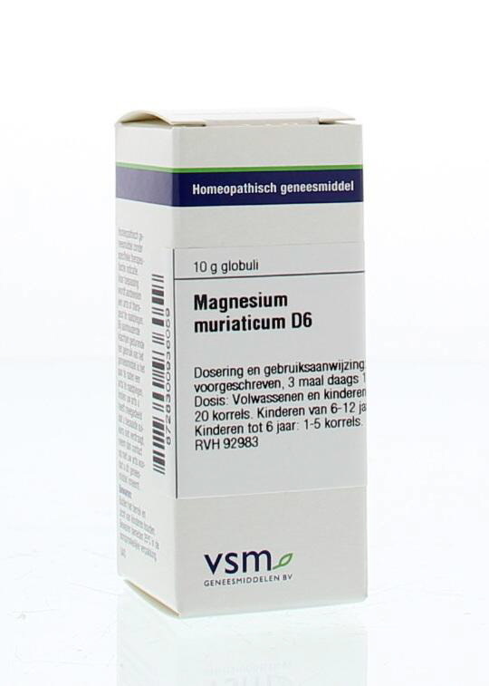 Magnesium muriaticum D6