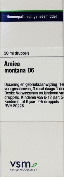 VSM VSM Arnica montana D6 (20 ml)