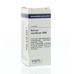 VSM Natrium muriaticum 200K (4 gr)