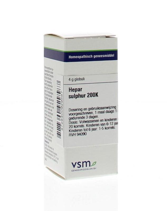 VSM VSM Hepar sulphur 200K (4 gr)