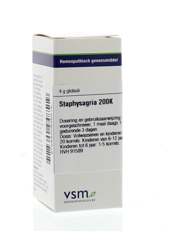 Staphysagria 200K