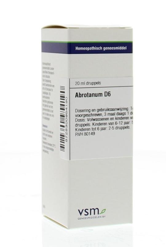 VSM VSM Abrotanum D6 (20 ml)