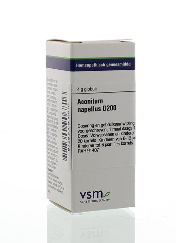 VSM VSM Aconitum napellus D200 (4 gr)