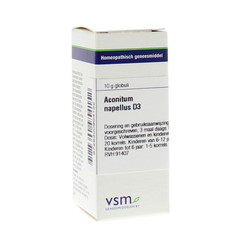 VSM Aconitum napellus D3 (10 gr)