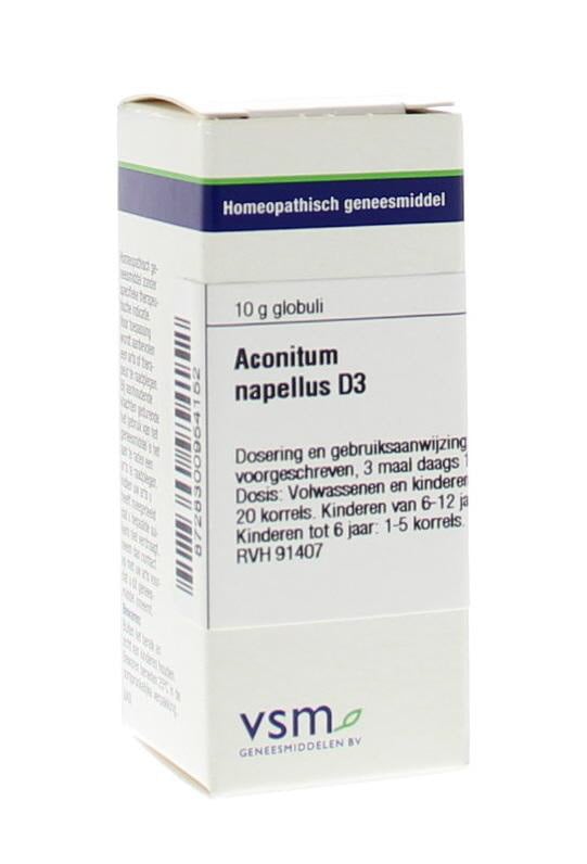 VSM VSM Aconitum napellus D3 (10 gr)