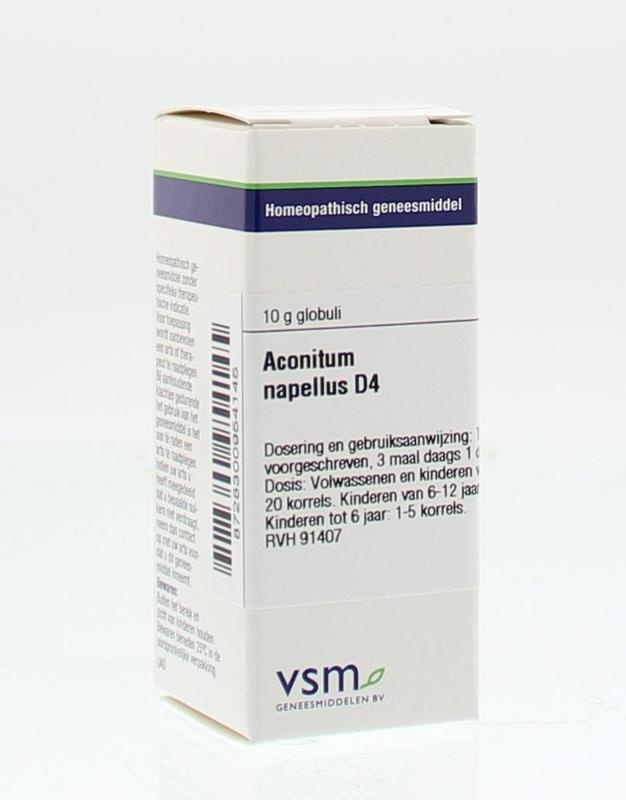 VSM VSM Aconitum napellus D4 (10 gr)