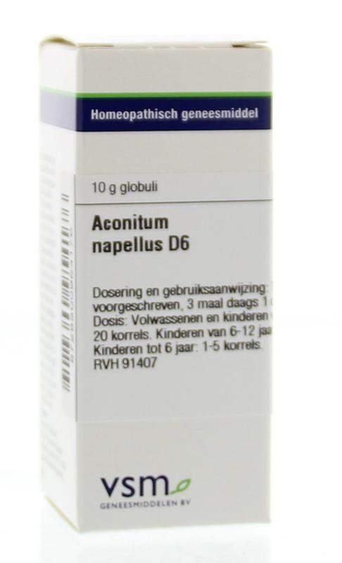 VSM VSM Aconitum napellus D6 (10 gr)