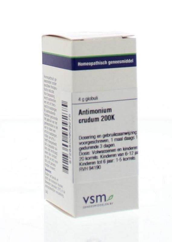 Antimonium crudum 200K