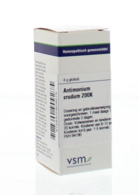 VSM VSM Antimonium crudum 200K (4 gr)