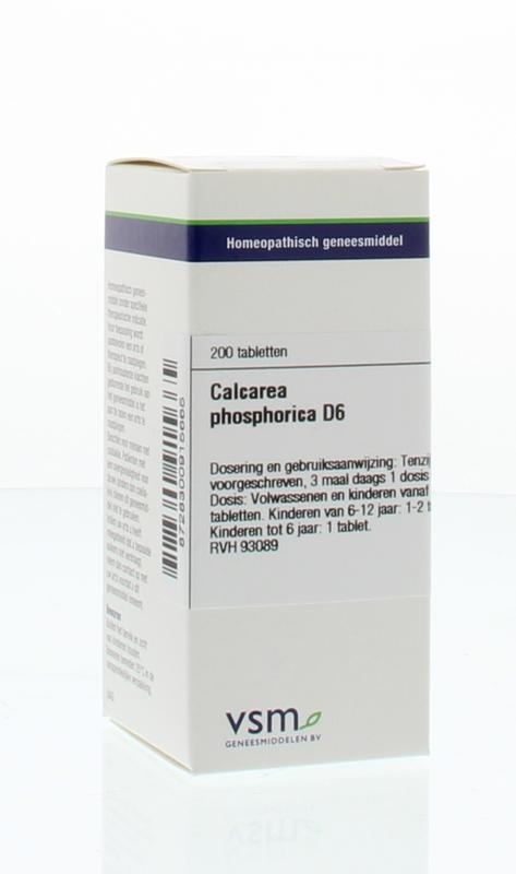 VSM VSM Calcarea phosphorica D6 (200 tab)