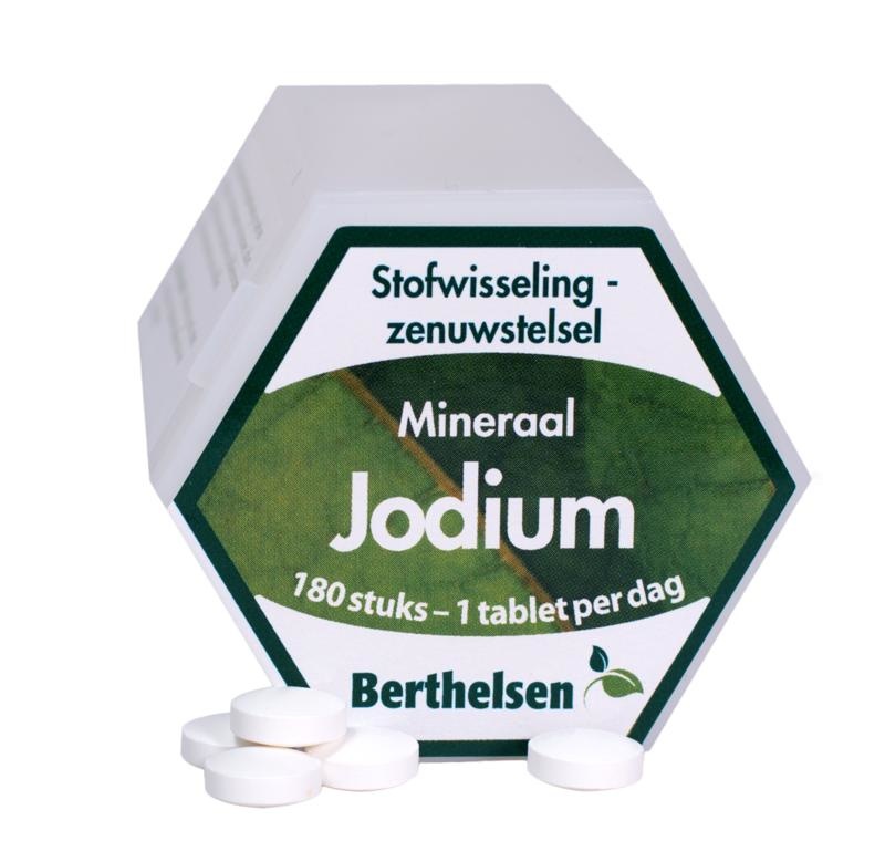 Berthelsen Berthelsen Jodium kaliumjodide 225 mcg (180 tab)