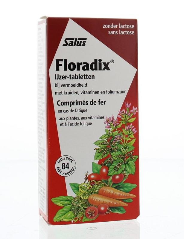 Salus Salus Floradix ijzer tab (84 tab)