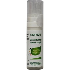 Balance Pharma CNP20 Hepar sulph Constitutieplex (6 gr)