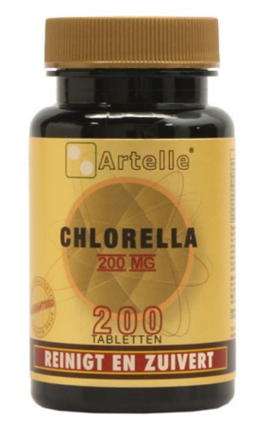 Artelle Chlorella 200 mg (200 tabletten)
