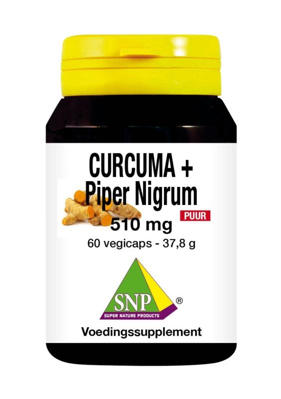 SNP Curcuma & piper nigrum 510 mg puur (60 vcaps)