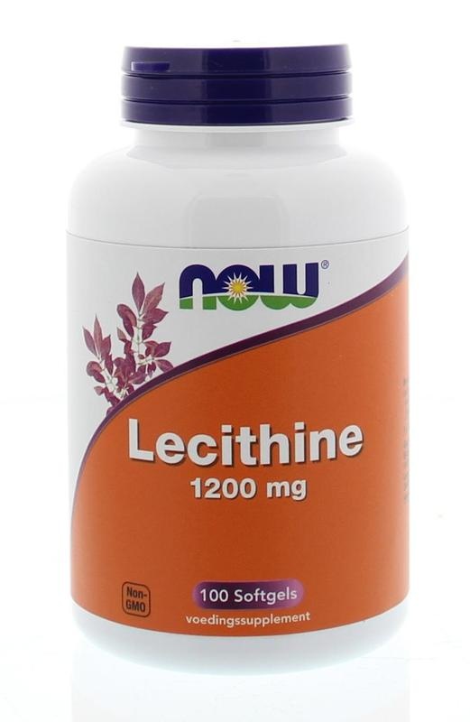 Now NOW Lecithine 1200 mg (100 softgels)