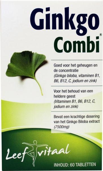 Vemedia Vemedia Ginkgo combi (60 tab)