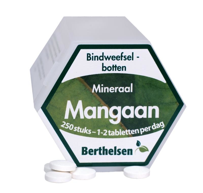 Berthelsen Berthelsen Mangaan citraat 3,75 mg (250 tab)