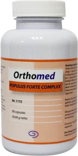 Orthomed Orthomed Populus forte complex (90 caps)