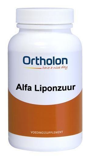 Ortholon Ortholon Alfa liponzuur 100 mg (60 vega caps)