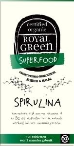 Royal Green Royal Green Spirulina bio (120 tab)