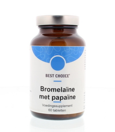 Best Choice TS Choice Bromelaine met papaine (60 tab)