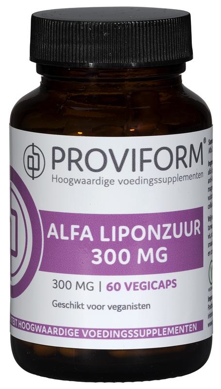 Proviform Proviform Alfa liponzuur 300 mg (60 vega caps)