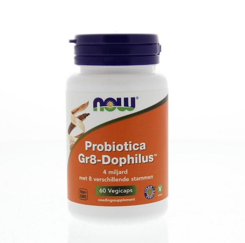 Now NOW Probiotica Gr8-Dophilus (60 vcaps)