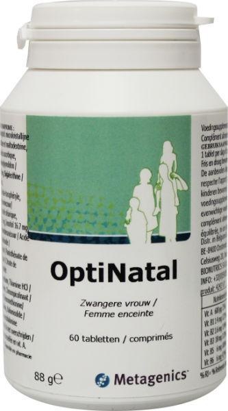 Metagenics Optinatal (60 Tabletten) Metagenics Optinatal (60 Tabletten)