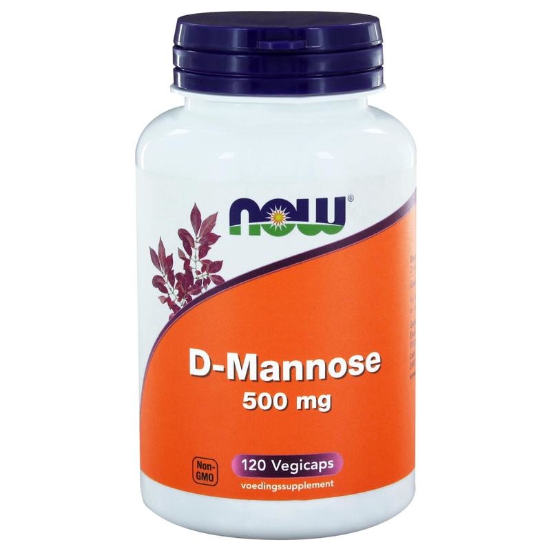 Now NOW D Mannose 500 mg (120 vcaps)