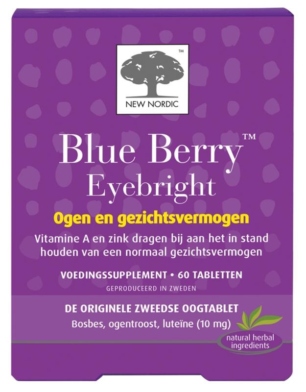 New Nordic New Nordic Blue berry eyebright (60 tab)