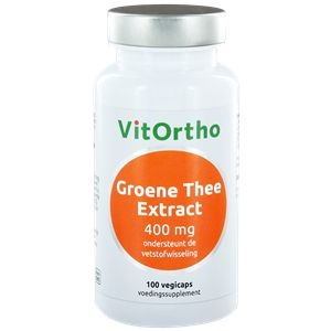 VitOrtho VitOrtho  Groene thee extract 400 mg (100 caps)