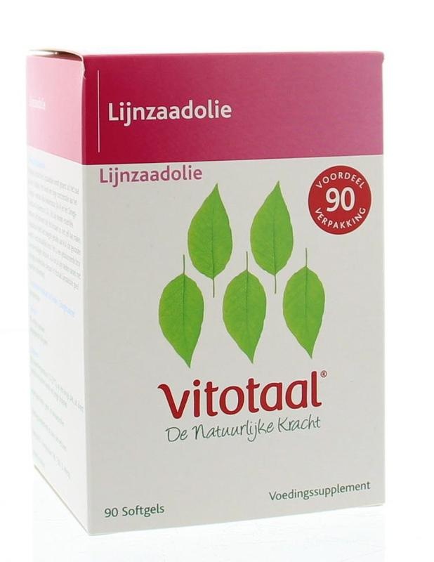 Vitotaal Lijnzaadolie (90 capsules)