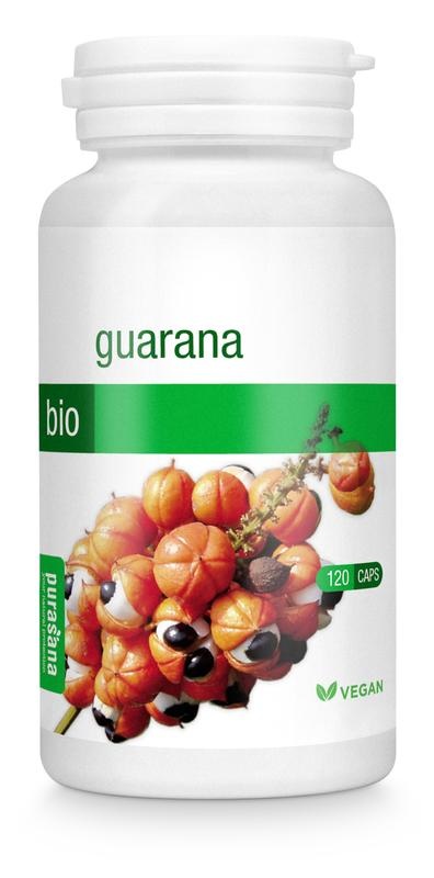 Purasana Purasana Guarana vegan bio (120 vega caps)