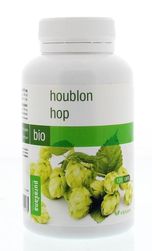 Purasana Purasana Hop/houblon vegan bio (120 vega caps)