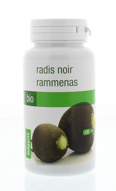 Purasana Purasana Rammenas/radis noir vegan bio (120 vega caps)