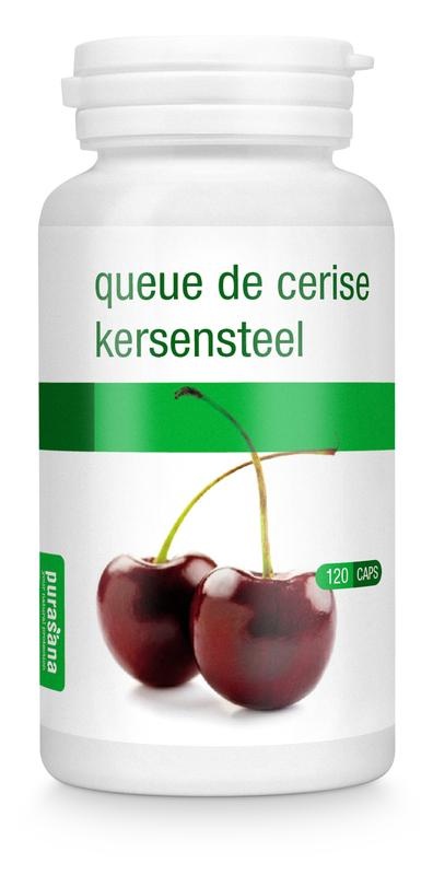 Purasana Purasana Kersensteel/queue de cerise vegan (120 vega caps)