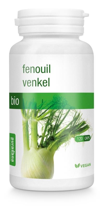 Purasana Purasana Venkel/fenouil vegan bio (120 vega caps)