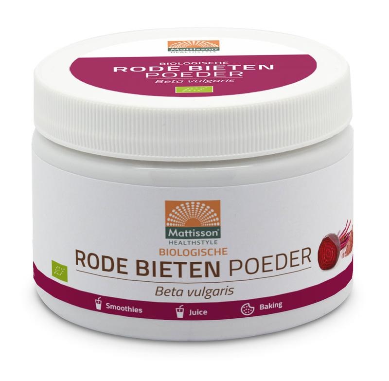 Mattisson Mattisson Rode bieten poeder - beta vulgaris biologisch (125 gr)