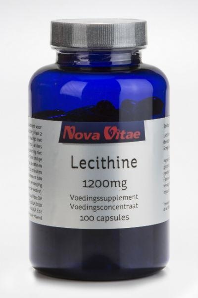 Nova Vitae Nova Vitae Lecithine 1200 mg (100 caps)