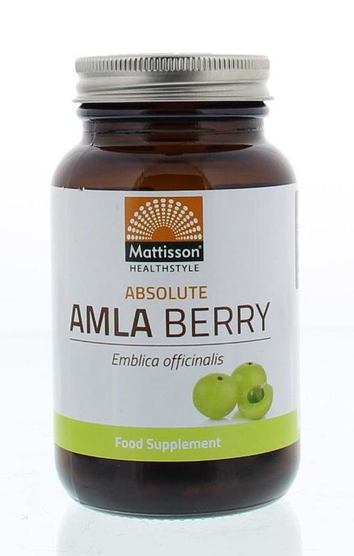 Mattisson Mattisson Absolute amla berry extract 500mg (60 vega caps)