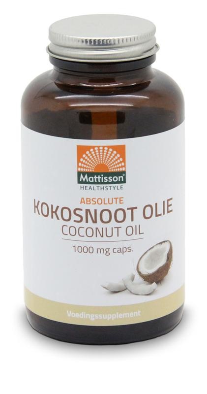 Mattisson Mattisson Absolute kokosnootolie 1000mg (120 Softgels)