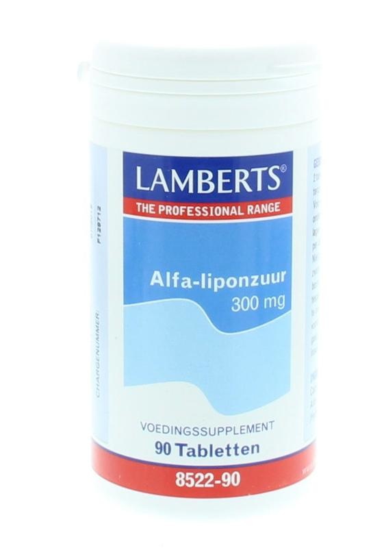 Lamberts Lamberts Alfa liponzuur 300mg (90 tab)