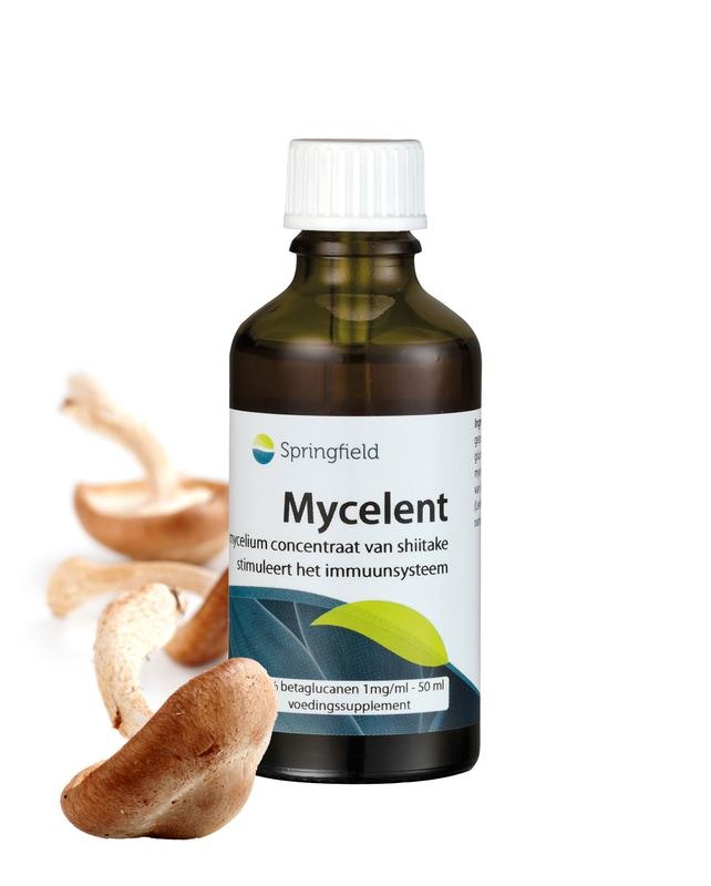 Springfield Springfield Mycelent Betaglucaan Concentraat (50 ml)