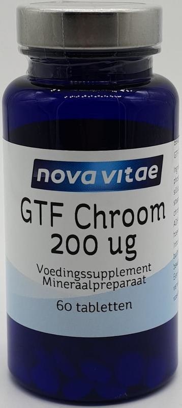Nova Vitae Nova Vitae GTF chroom (60 tab)